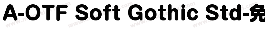 A-OTF Soft Gothic Std字体转换